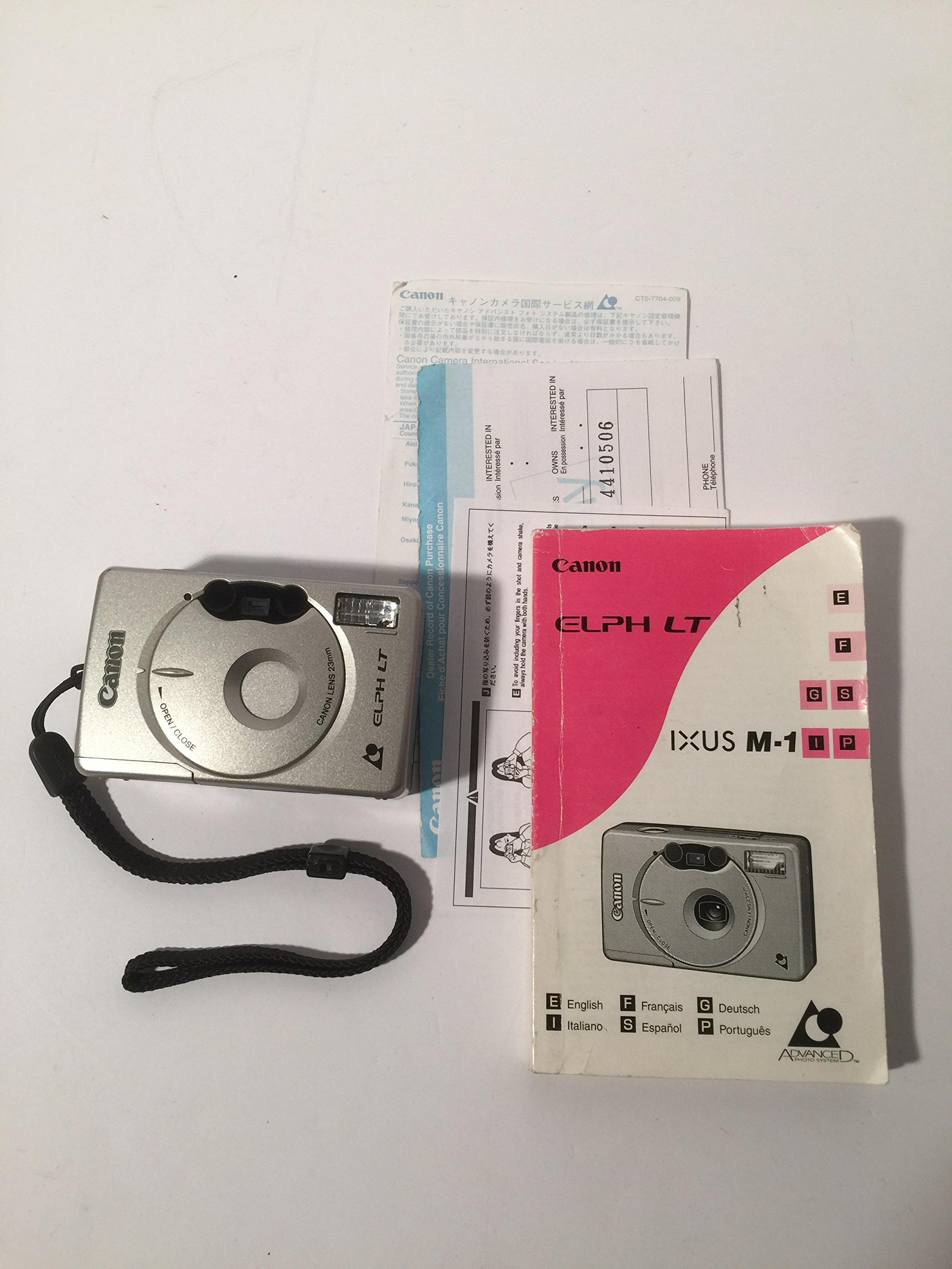 Amazon.com : Canon ELPH LT APS Camera : Aps Film Cameras